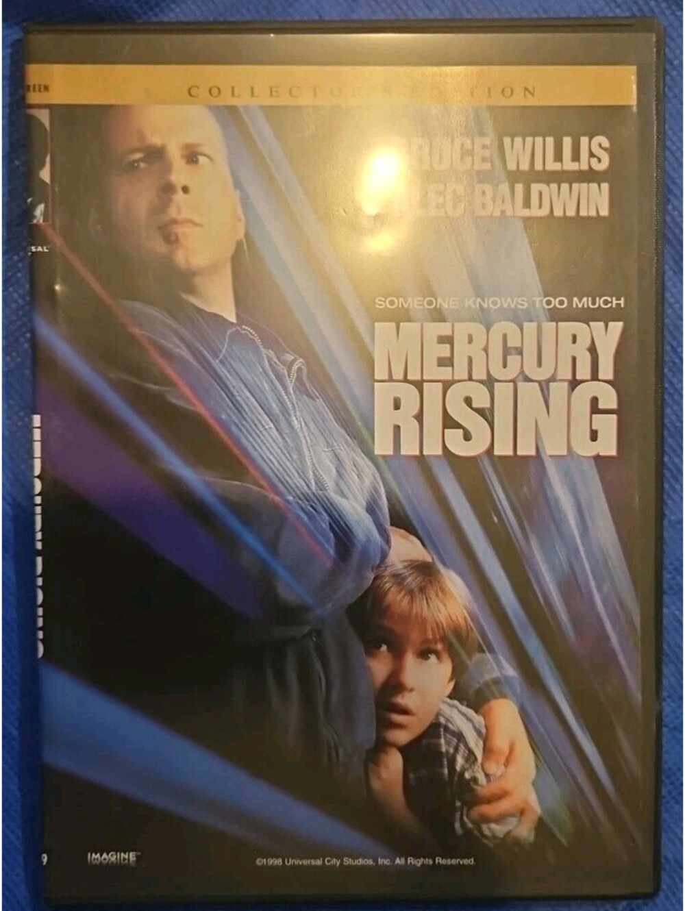 Mercury Rising & Collector's Edition (DVD) Slimcase. Artwork Cropped. Tested